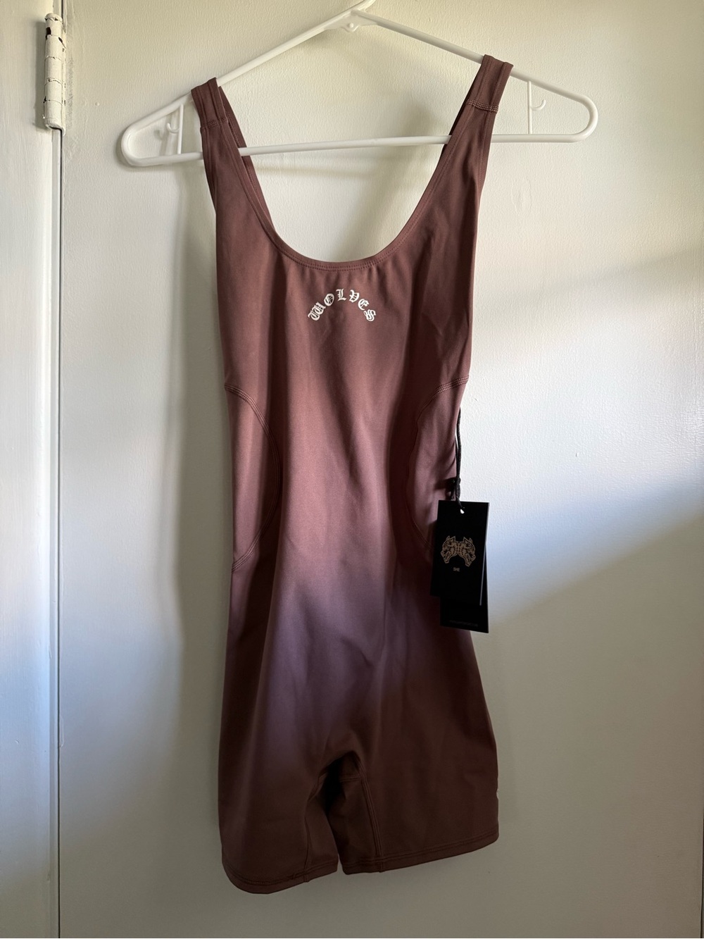 Darc Sport Chopper Energy Sena Bodysuit in Shadow Mauve, Size Small